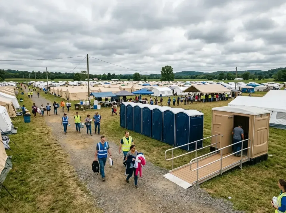 disaster-relief-camp-restrooms-010 — frequently asked questions, Dumpster & Portable Bathrooms Rental in Pleasant Hill, MO